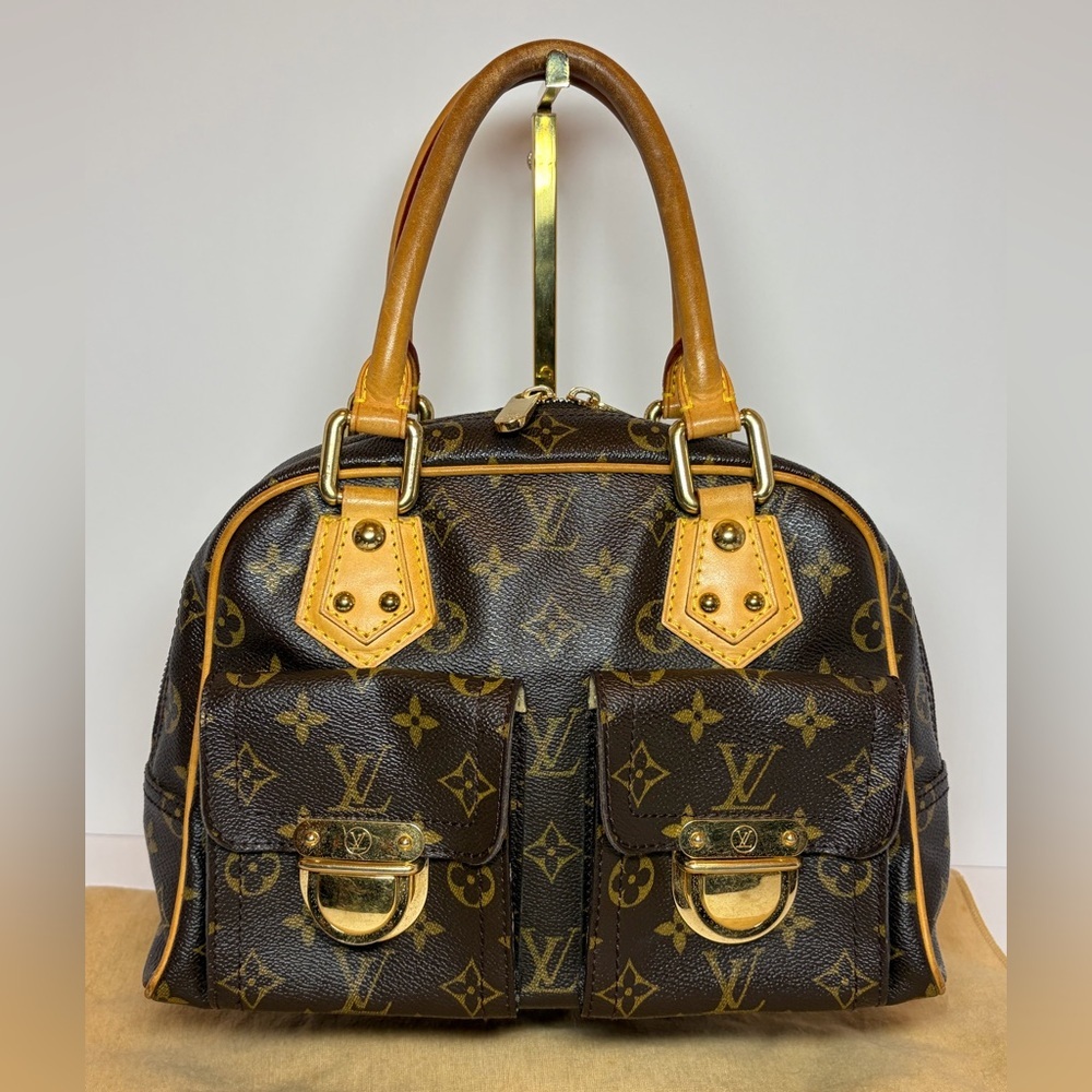 AUTHENTIC Louis Vuitton Monogram Manhattan PM